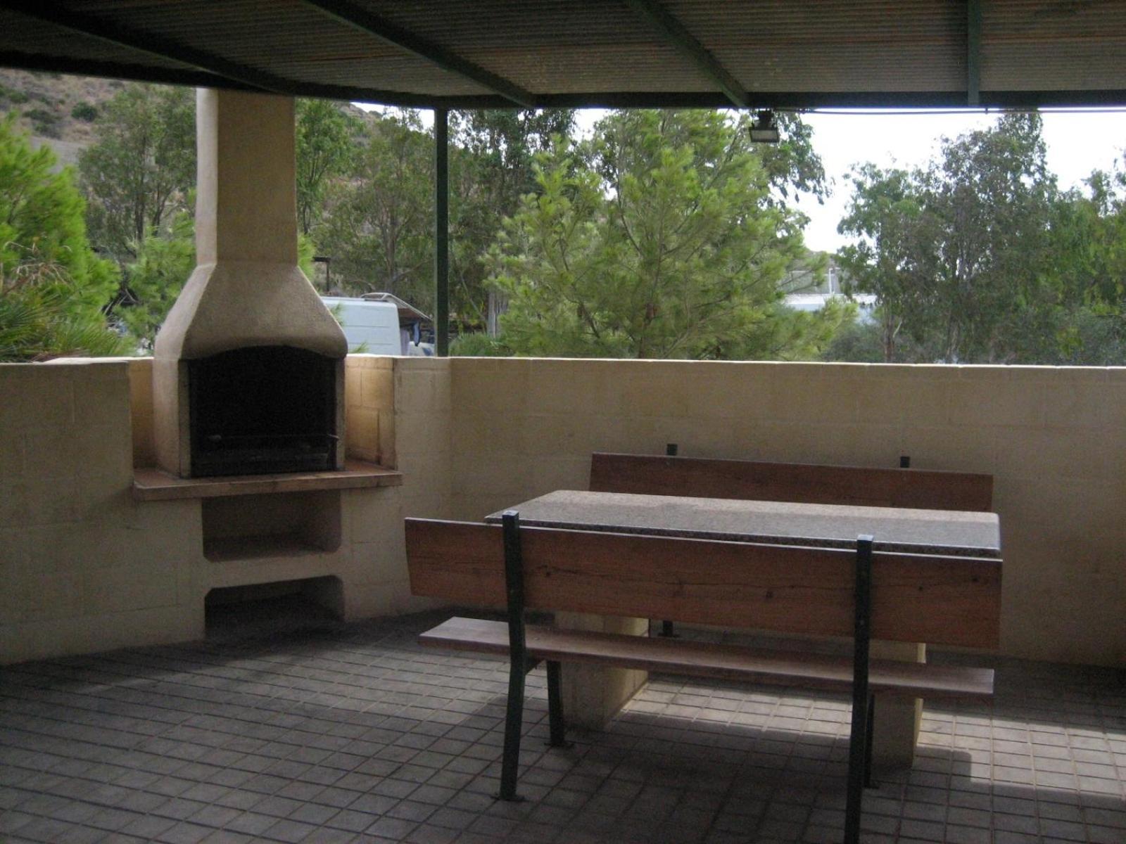 Hotel Camping Albergue Tau San José Exterior foto
